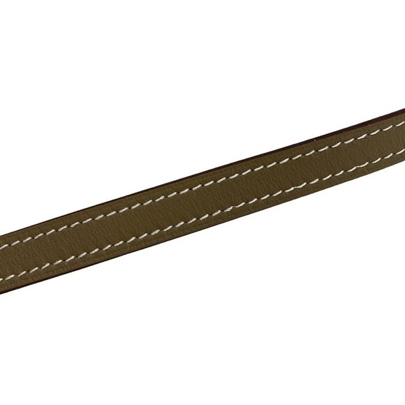 Auth HERMES grenant to go - Etoupe Veau Swift W Shoulder Bag - Picture 6 of 15